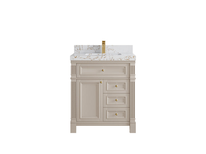 Paris 30 in. W x 22 in. D Single Sink Bathroom Vanity - photo 38