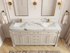 Paris 72 in. W x 22 in. D Double Sink Bathroom Vanity - photo 24