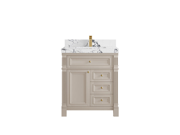 Paris 30 in. W x 22 in. D Single Sink Bathroom Vanity - photo 40
