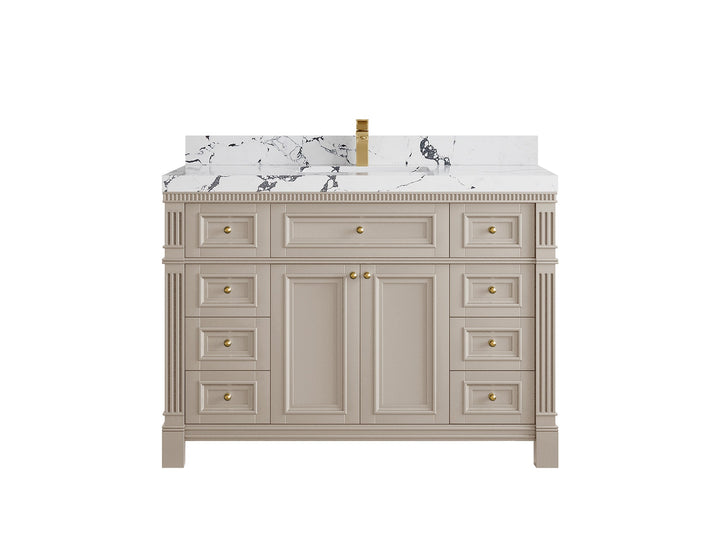 Paris 48 in. W x 22 in. D Single Sink Bathroom Vanity - photo 40