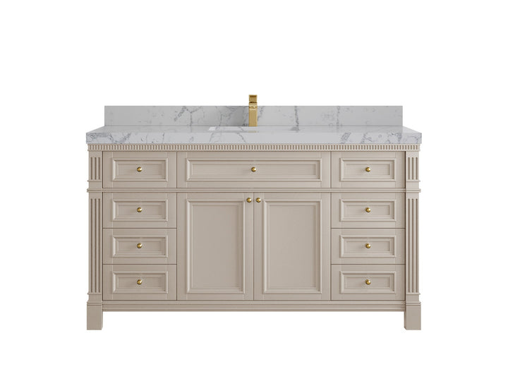 Paris 60 in. W x 22 in. D Single Sink Bathroom Vanity - photo 42