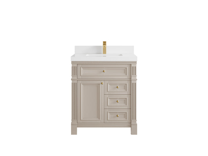 Paris 30 in. W x 22 in. D Single Sink Bathroom Vanity - photo 44