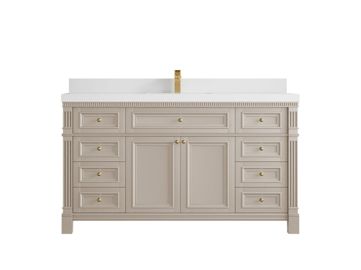 Paris 60 in. W x 22 in. D Single Sink Bathroom Vanity - photo 44
