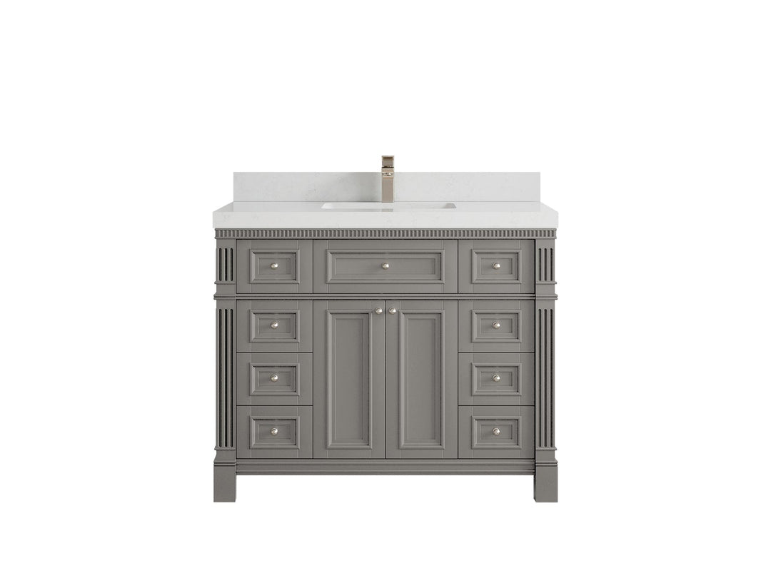 Paris 42 in. W x 22 in. D Single Sink Bathroom Vanity