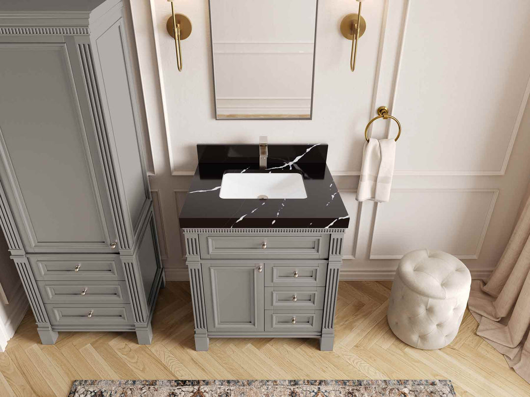 Paris 30 in. W x 22 in. D Single Sink Bathroom Vanity