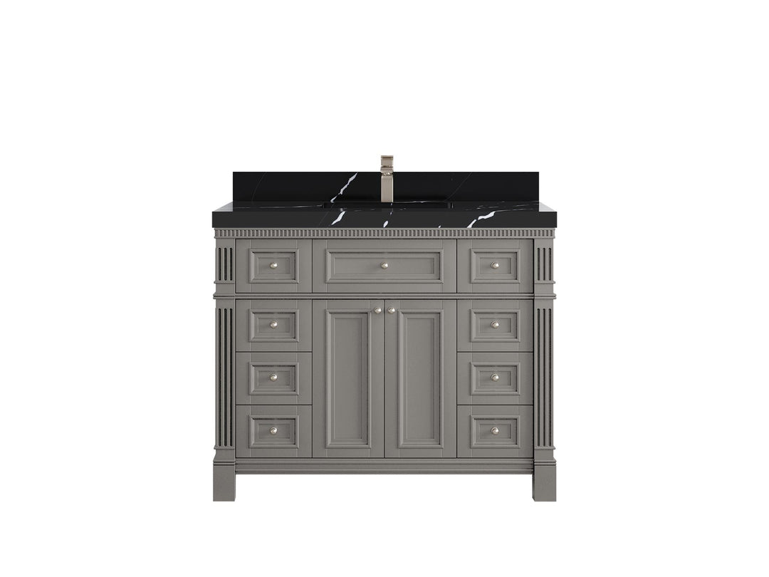 Paris 42 in. W x 22 in. D Single Sink Bathroom Vanity