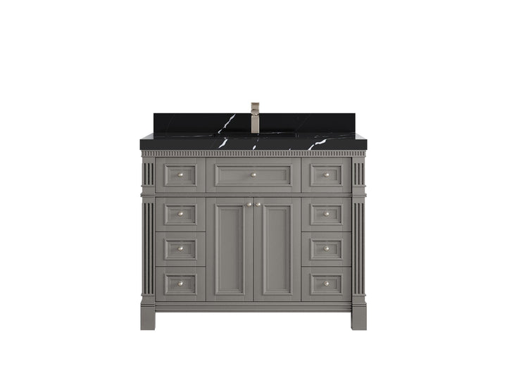 Paris 42 in. W x 22 in. D Single Sink Bathroom Vanity - photo 17