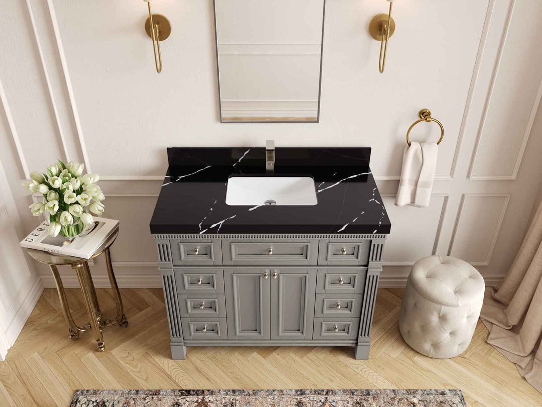 Paris 42 in. W x 22 in. D Single Sink Bathroom Vanity