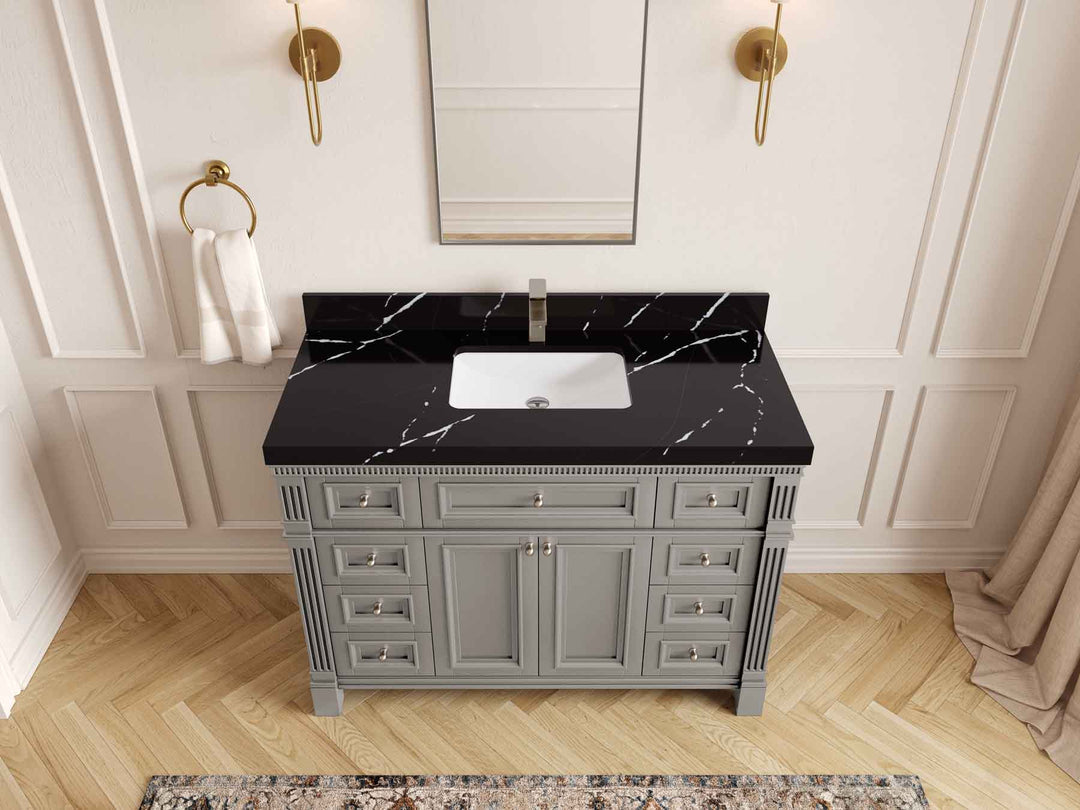 Paris 48 in. W x 22 in. D Single Sink Bathroom Vanity