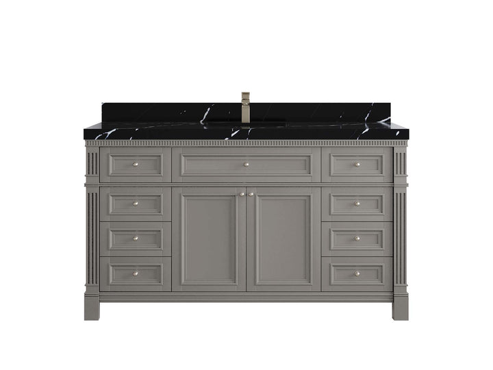 Paris 60 in. W x 22 in. D Single Sink Bathroom Vanity - photo 17