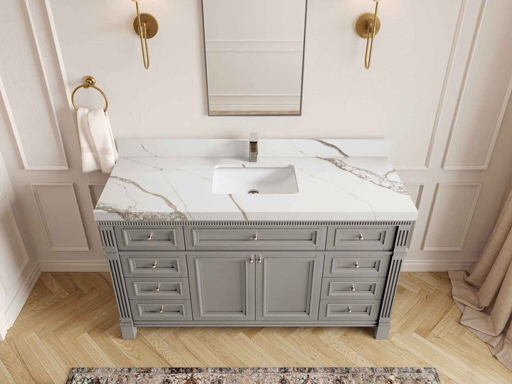 Paris 60 in. W x 22 in. D Single Sink Bathroom Vanity - photo 18