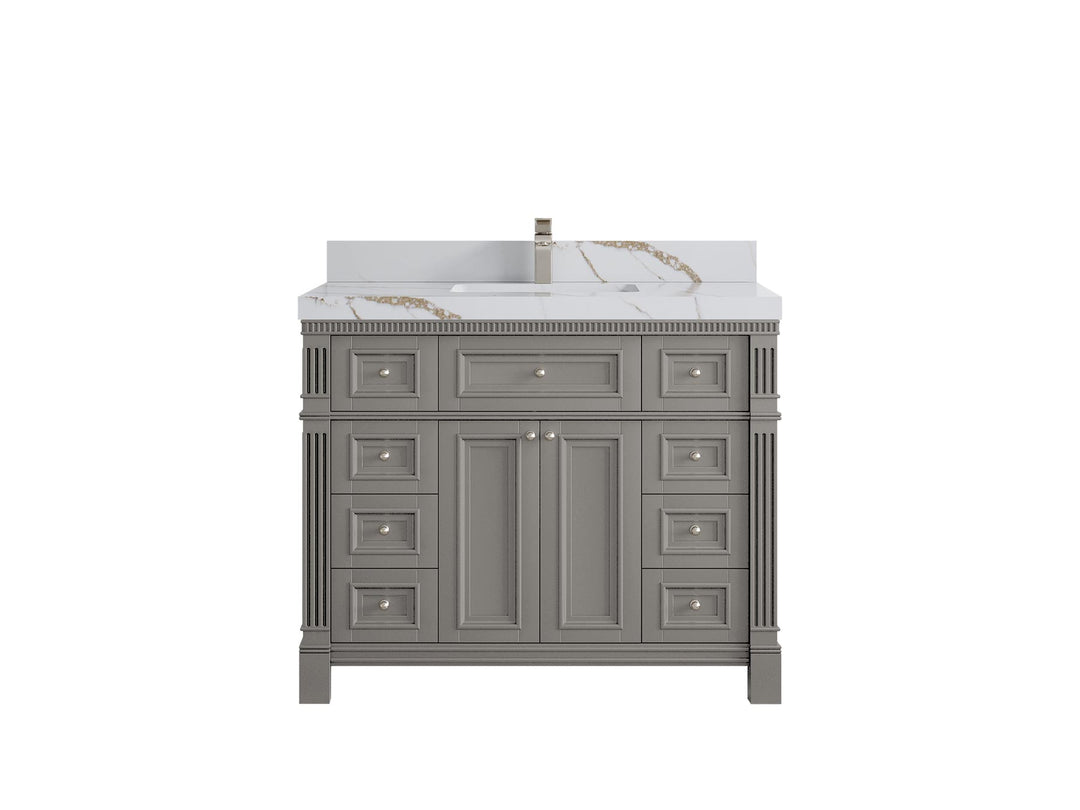 Paris 42 in. W x 22 in. D Single Sink Bathroom Vanity