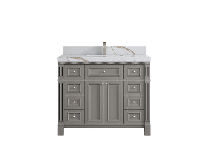 Paris 42 in. W x 22 in. D Single Sink Bathroom Vanity - photo 19