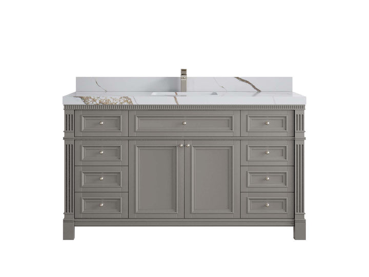 Paris 60 in. W x 22 in. D Single Sink Bathroom Vanity - photo 19