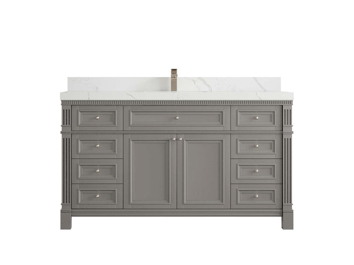 Paris 60 in. W x 22 in. D Single Sink Bathroom Vanity - photo 21