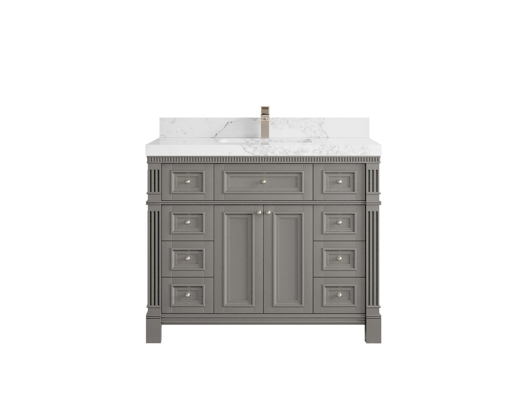 Paris 42 in. W x 22 in. D Single Sink Bathroom Vanity