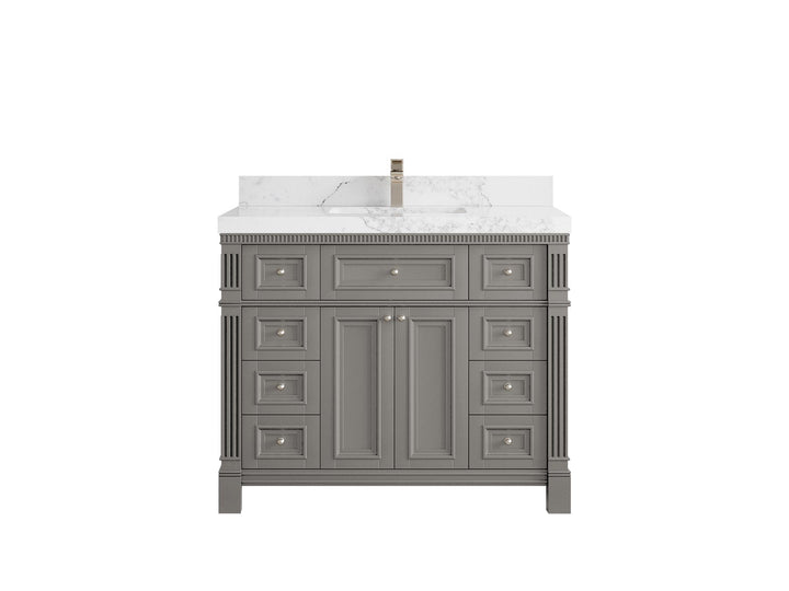 Paris 42 in. W x 22 in. D Single Sink Bathroom Vanity - photo 23