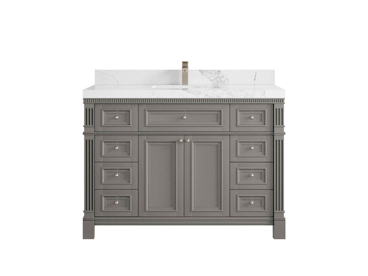 Paris 48 in. W x 22 in. D Single Sink Bathroom Vanity - photo 19