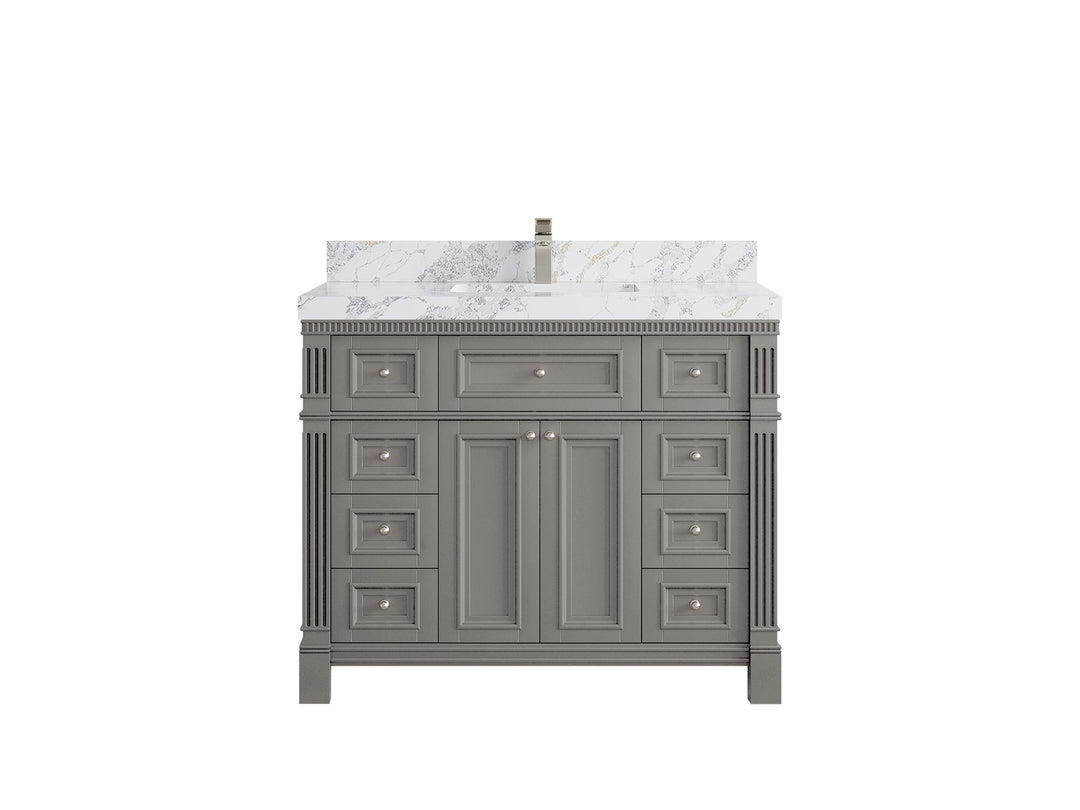 Paris 42 in. W x 22 in. D Single Sink Bathroom Vanity