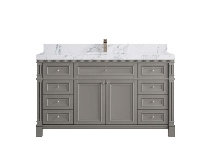 Paris 60 in. W x 22 in. D Single Sink Bathroom Vanity - photo 25