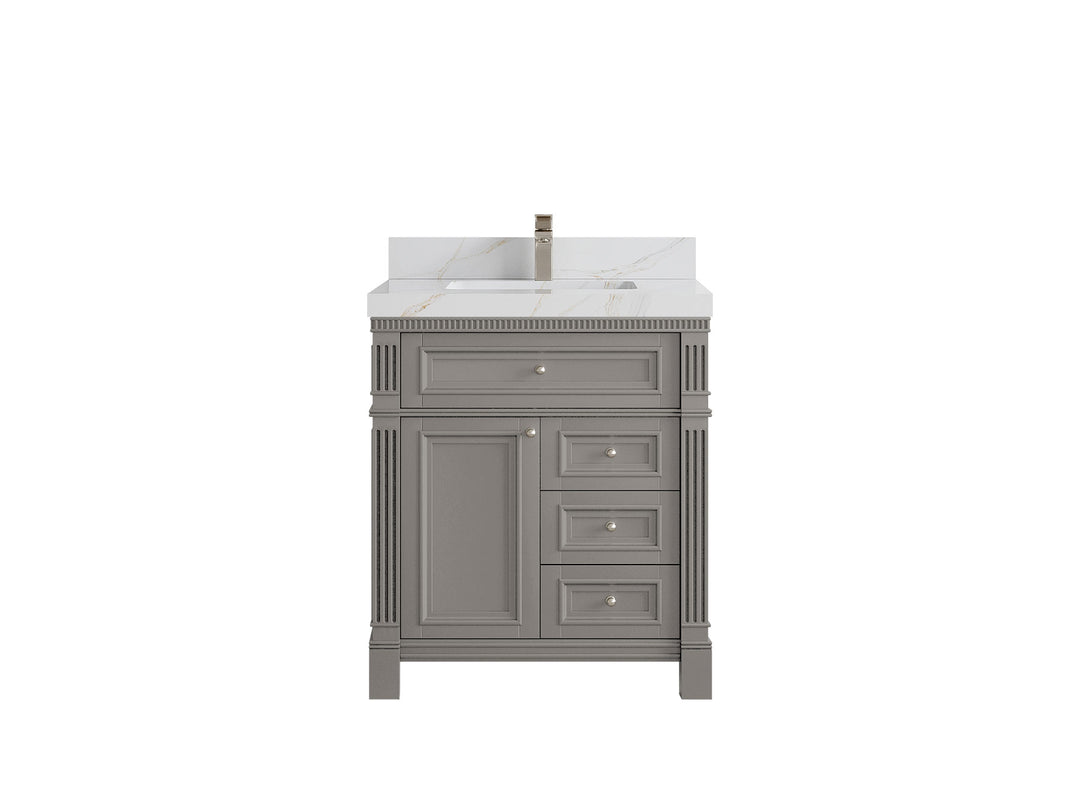 Paris 30 in. W x 22 in. D Single Sink Bathroom Vanity