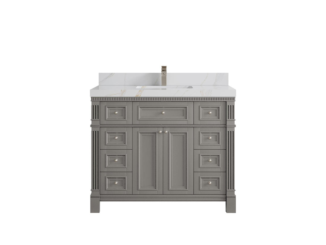 Paris 42 in. W x 22 in. D Single Sink Bathroom Vanity