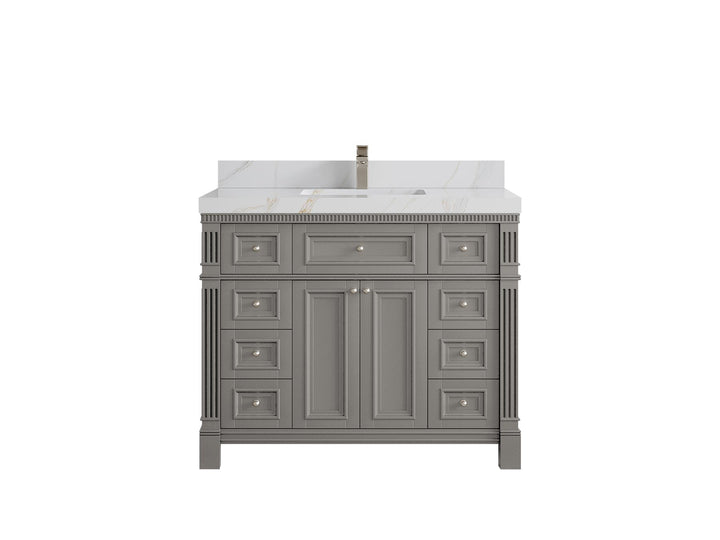 Paris 42 in. W x 22 in. D Single Sink Bathroom Vanity - photo 27