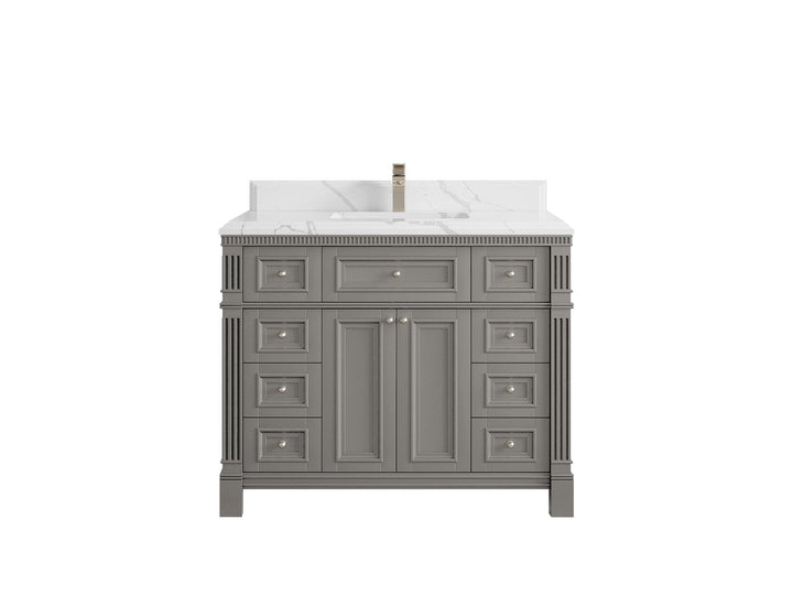 Paris 42 in. W x 22 in. D Single Sink Bathroom Vanity - photo 29