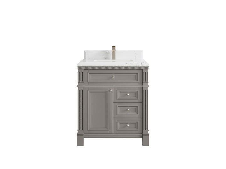 Paris 30 in. W x 22 in. D Single Sink Bathroom Vanity - photo 31