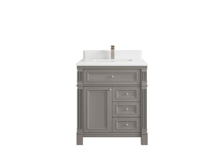 Paris 30 in. W x 22 in. D Single Sink Bathroom Vanity - photo 33