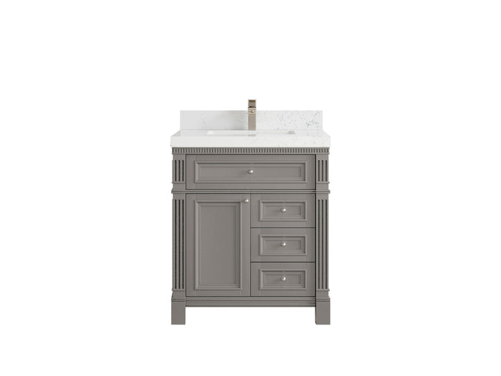 Paris 30 in. W x 22 in. D Single Sink Bathroom Vanity - photo 35