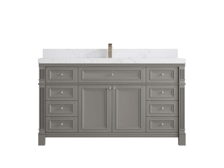 Paris 60 in. W x 22 in. D Single Sink Bathroom Vanity - photo 35