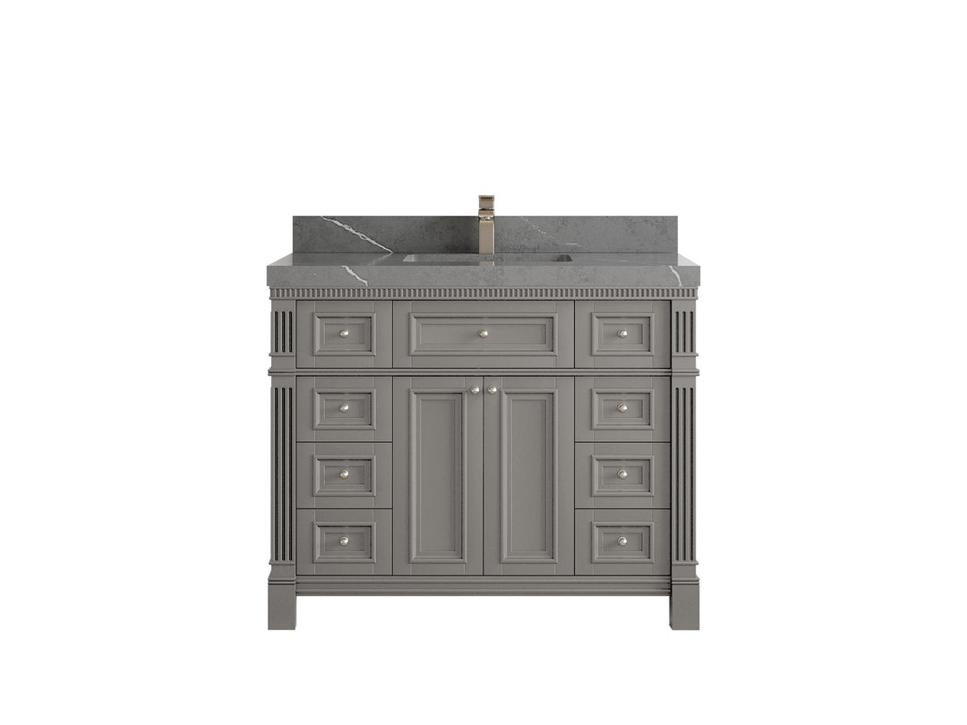 Paris 42 in. W x 22 in. D Single Sink Bathroom Vanity