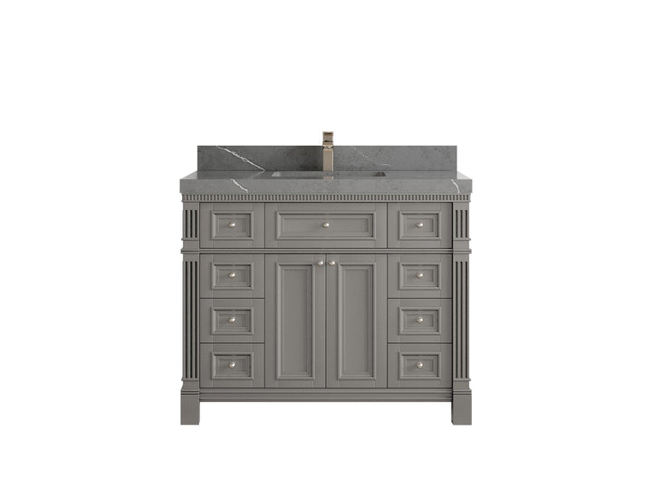 Paris 42 in. W x 22 in. D Single Sink Bathroom Vanity - photo 39