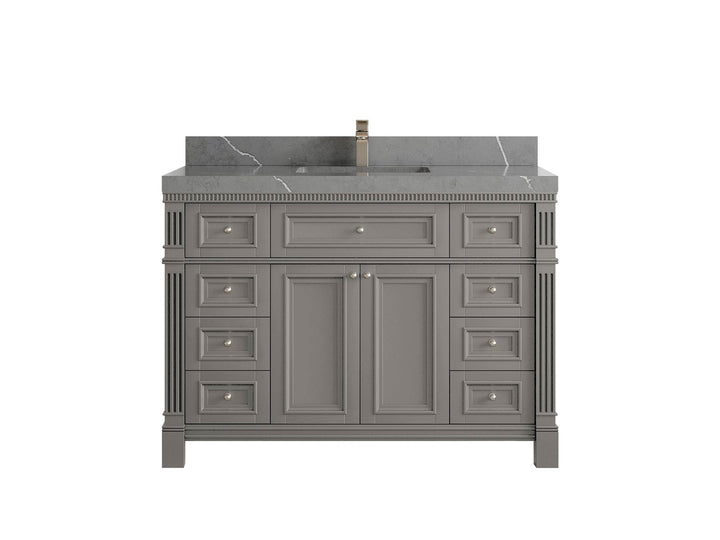 Paris 48 in. W x 22 in. D Single Sink Bathroom Vanity - photo 39