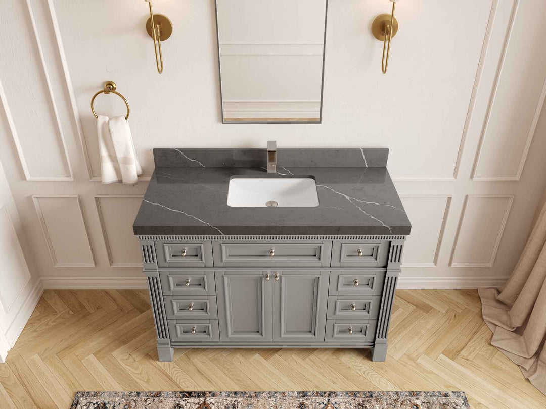 Paris 48 in. W x 22 in. D Single Sink Bathroom Vanity