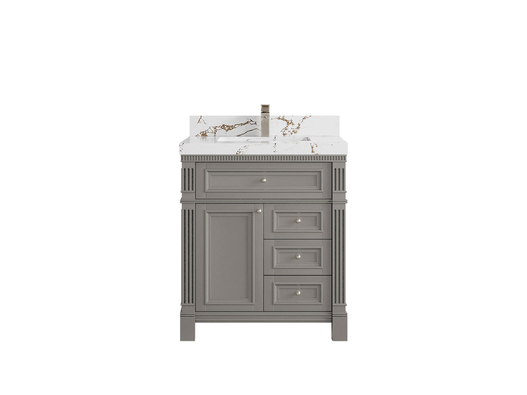 Paris 30 in. W x 22 in. D Single Sink Bathroom Vanity