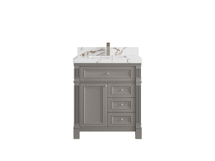 Paris 30 in. W x 22 in. D Single Sink Bathroom Vanity - photo 41