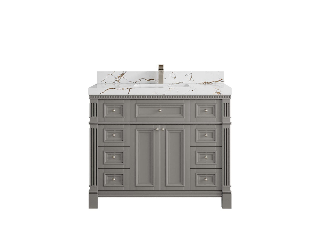 Paris 42 in. W x 22 in. D Single Sink Bathroom Vanity