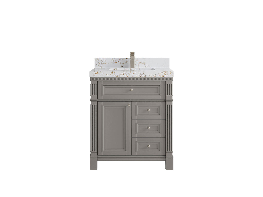 Paris 30 in. W x 22 in. D Single Sink Bathroom Vanity