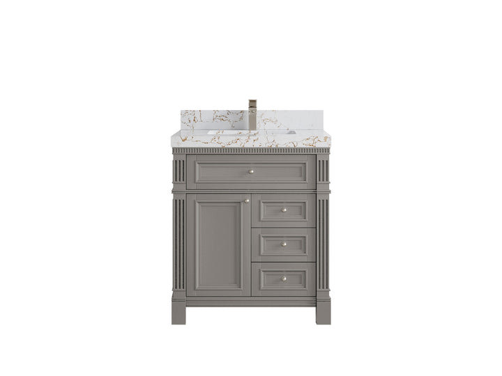 Paris 30 in. W x 22 in. D Single Sink Bathroom Vanity - photo 43