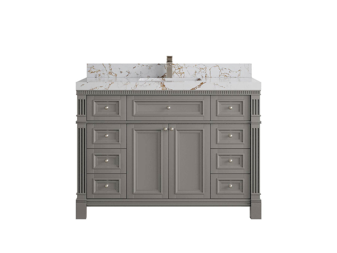 Paris 48 in. W x 22 in. D Single Sink Bathroom Vanity