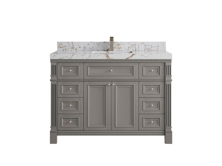 Paris 48 in. W x 22 in. D Single Sink Bathroom Vanity - photo 43