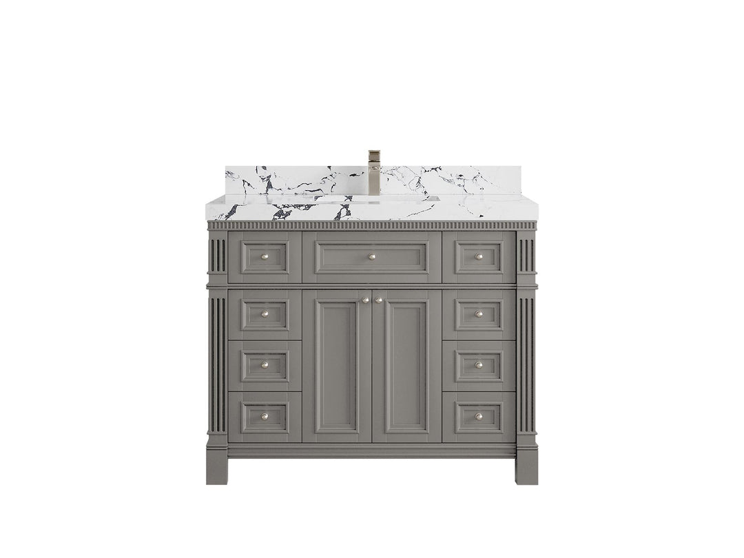 Paris 42 in. W x 22 in. D Single Sink Bathroom Vanity