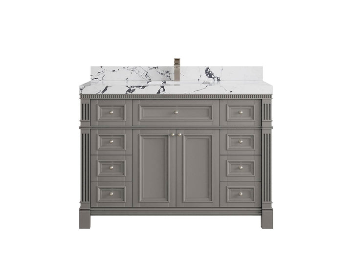 Paris 48 in. W x 22 in. D Single Sink Bathroom Vanity - photo 45