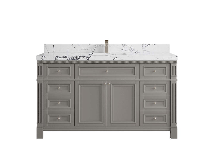 Paris 60 in. W x 22 in. D Single Sink Bathroom Vanity - photo 45