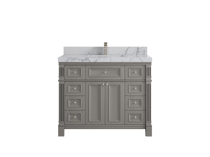 Paris 42 in. W x 22 in. D Single Sink Bathroom Vanity - photo 47