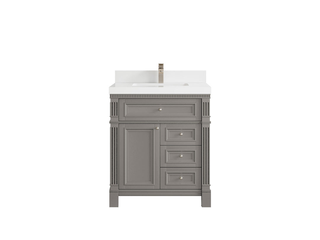 Paris 30 in. W x 22 in. D Single Sink Bathroom Vanity