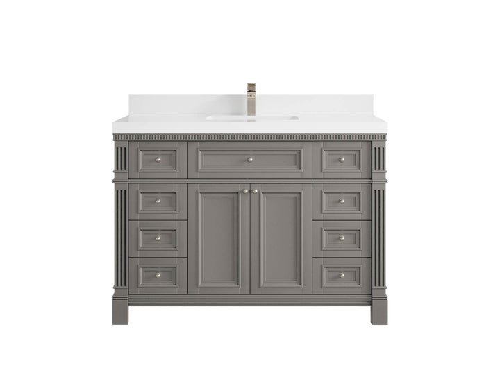 Paris 48 in. W x 22 in. D Single Sink Bathroom Vanity - photo 49