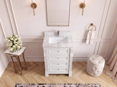 Paris 24 in. W x 22 in. D Single Sink Bathroom Vanity - photo 7